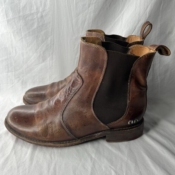 Bed Stu Nandi Boots Women’s Size 9 Brown Short Pull On Boot Chelsea - Picture 1 of 8